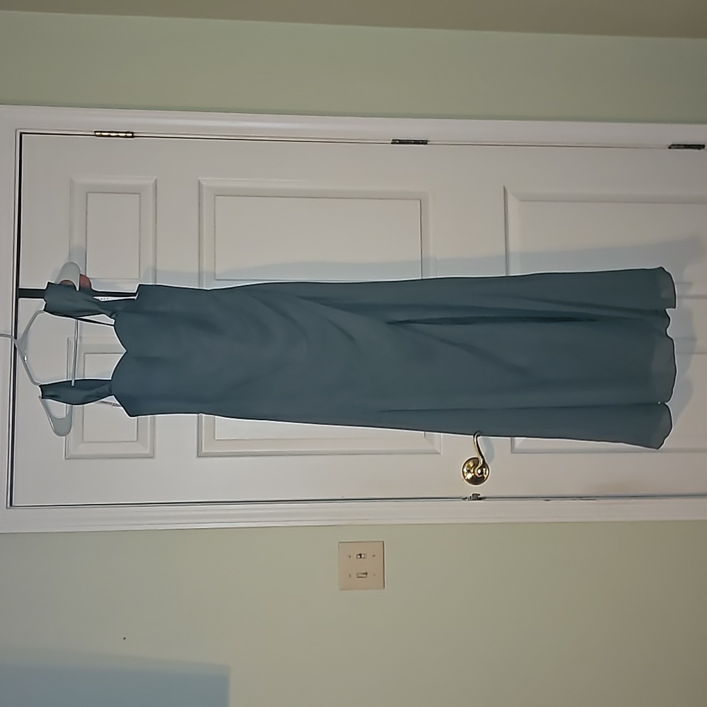 Azazi (Kendall and Kylie)Sage Green bridesmaid dress